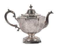 An American Silver Teapot