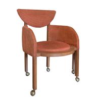 A Pair Frank Lloyd Wright Designed Side Chairs 21" W x 21" D x 30.5", — United States, Circa 1953