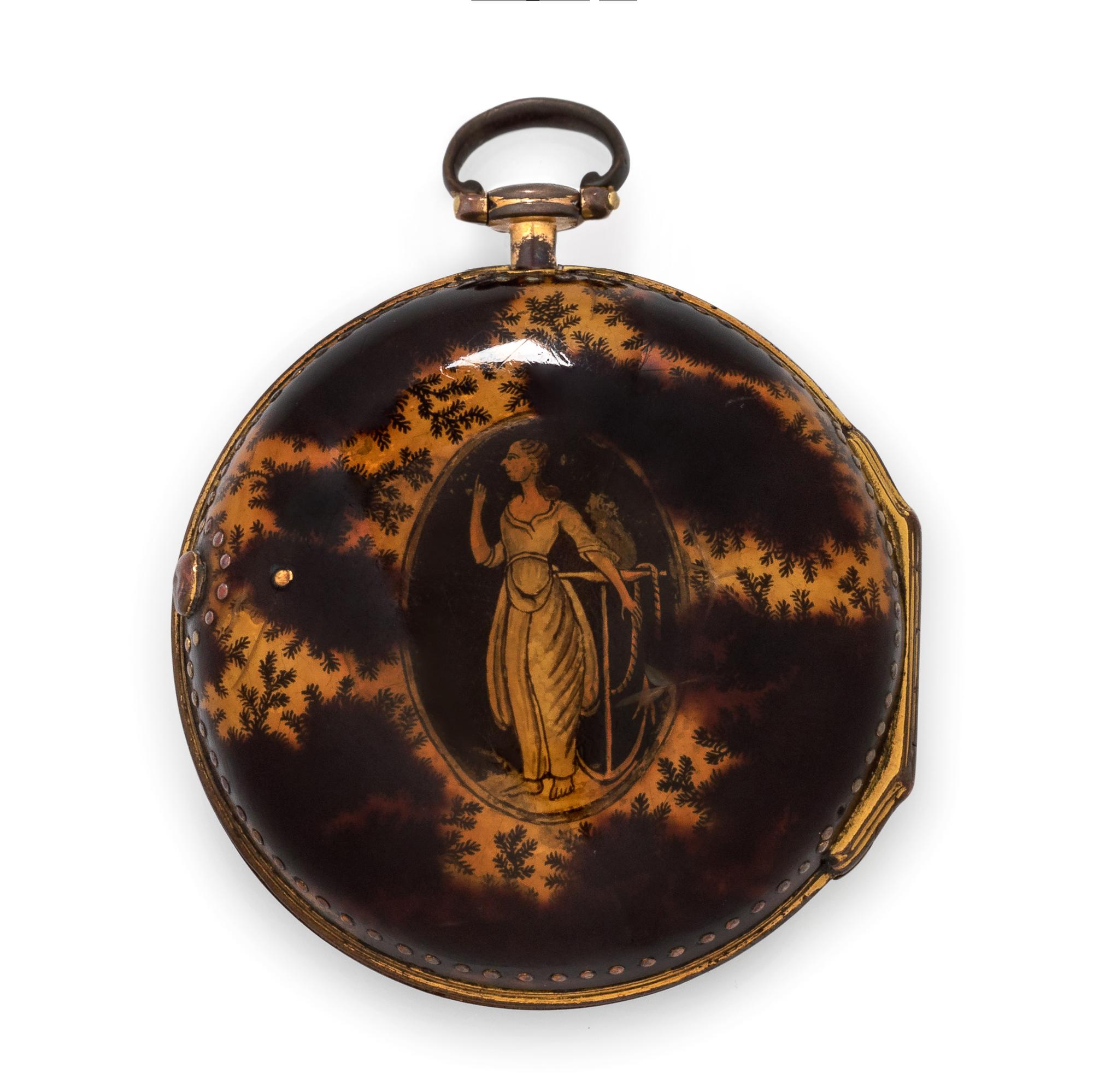 J. Richards, London, Pair Cased Open Face Verge Pocket Watch