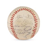 A 1963 New York Yankees Team Signed Autograph Baseball (Beckett Authentication Services Letter of Authenticity)