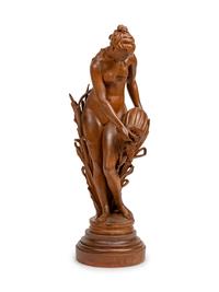 A Large French Terracotta Figure of a Water Carrier — SIGNED MARIO ARTHUR, PARIS, LATE 19TH CENTURY