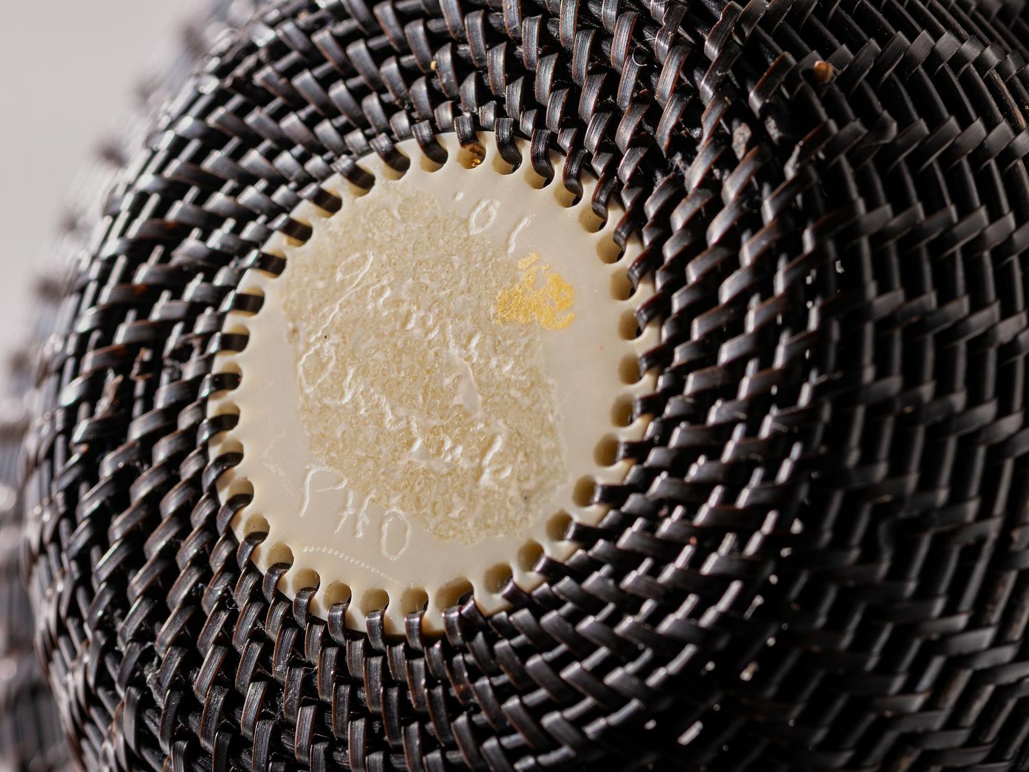 Baleen Basket, with Whale Finial