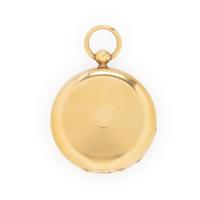 Patek Philippe, 18K Yellow Gold Pocket Watch with Watch Chain and Key Fob