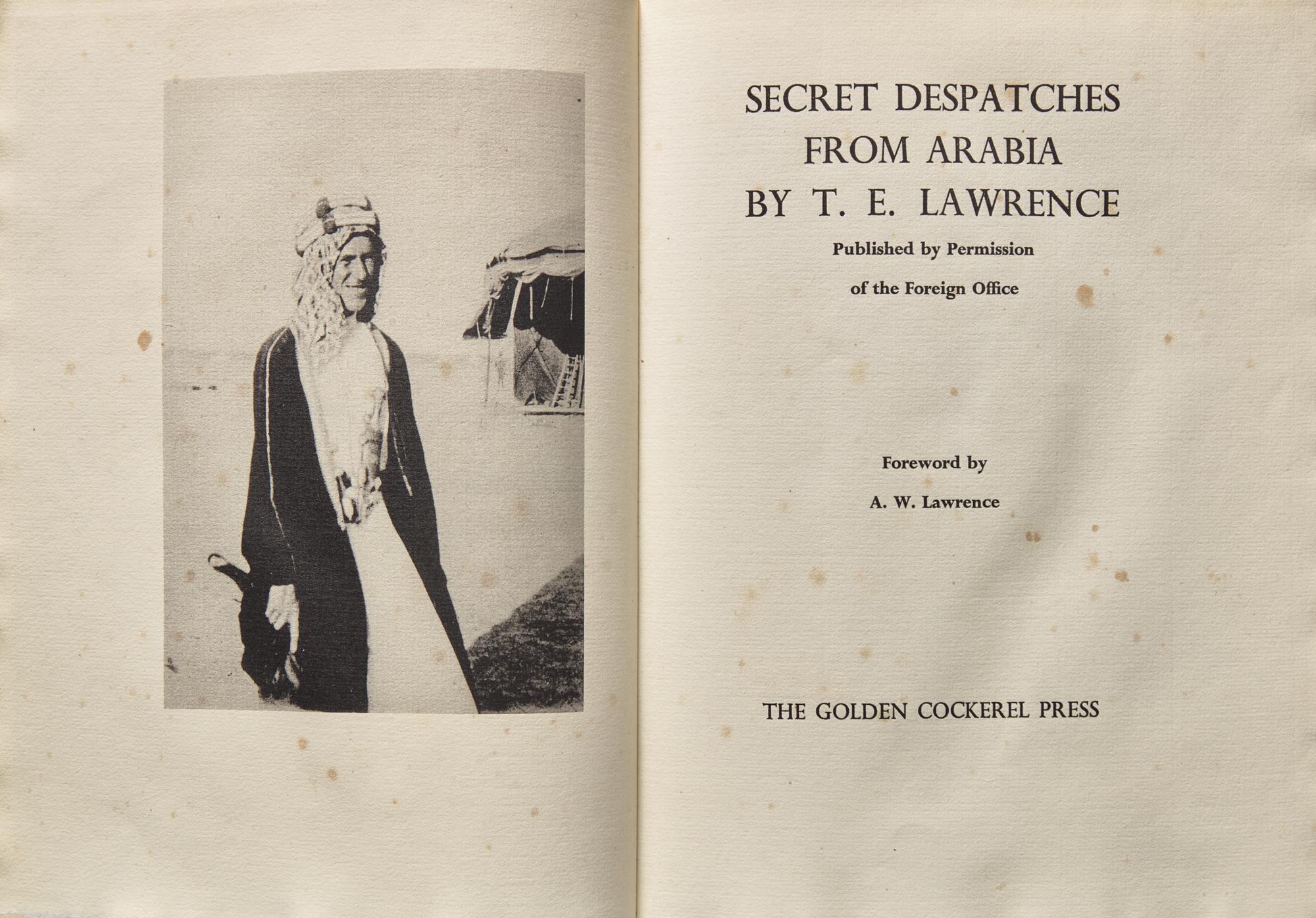 [Literature] [Lawrence, T.E.] Group of 6 Volumes Related to T.E. Lawrence