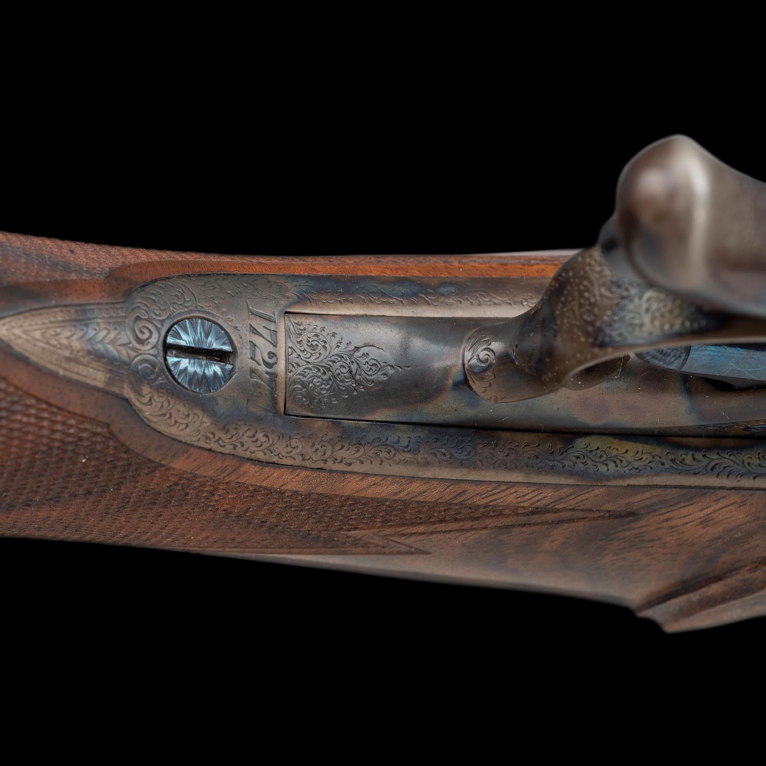 *George Gibbs Number 1 Farquharson Action Rifle in 7x57mmR Rebuilt by Stephen Heilmann and Darwin Hensley