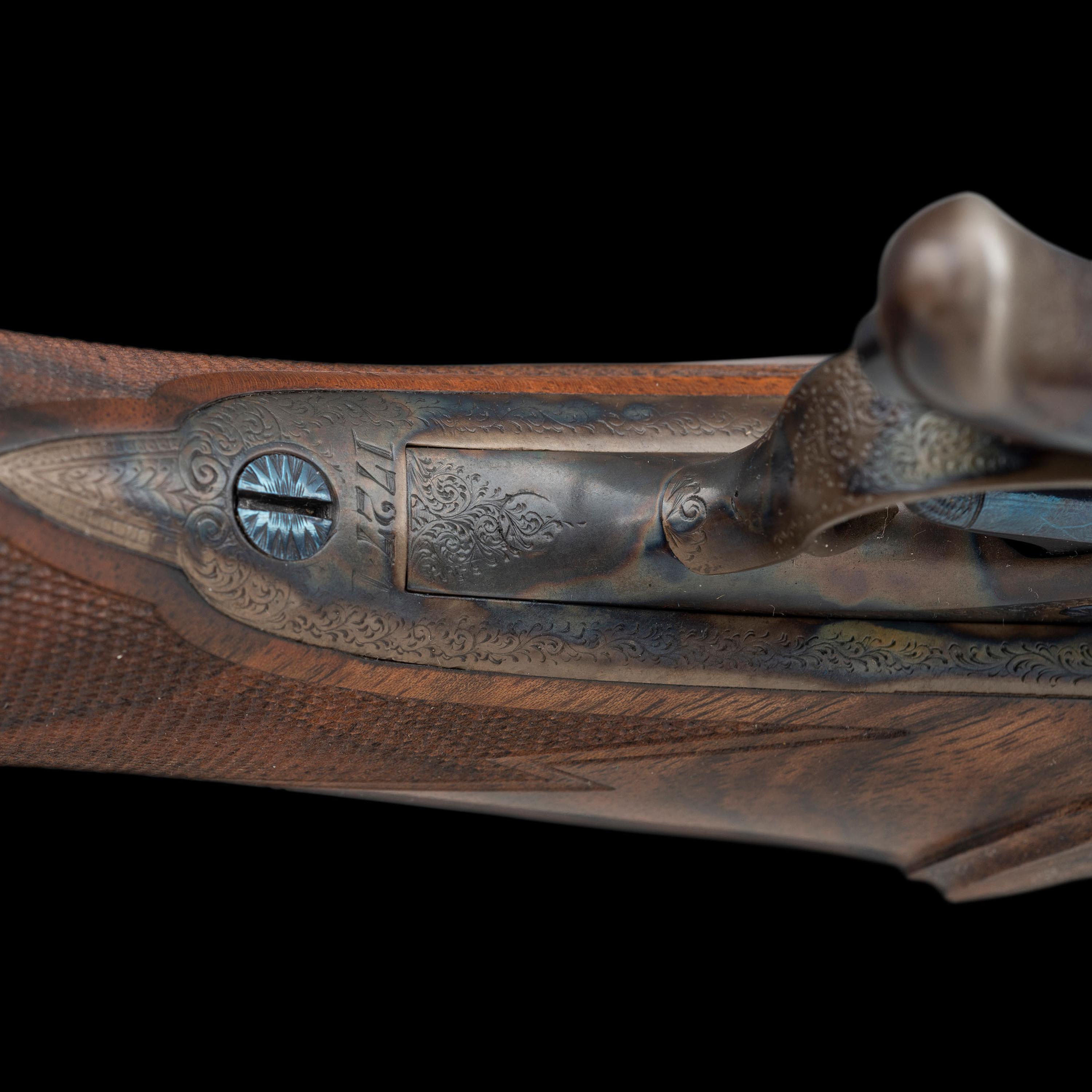 *George Gibbs Number 1 Farquharson Action Rifle in 7x57mmR Rebuilt by Stephen Heilmann and Darwin Hensley