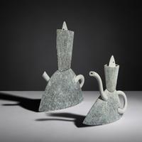 Two teapot forms