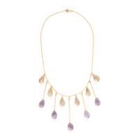 Amethyst, Ametrine, and Yellow Gold Demi Parure