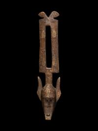 A Bamana Wood Mask
