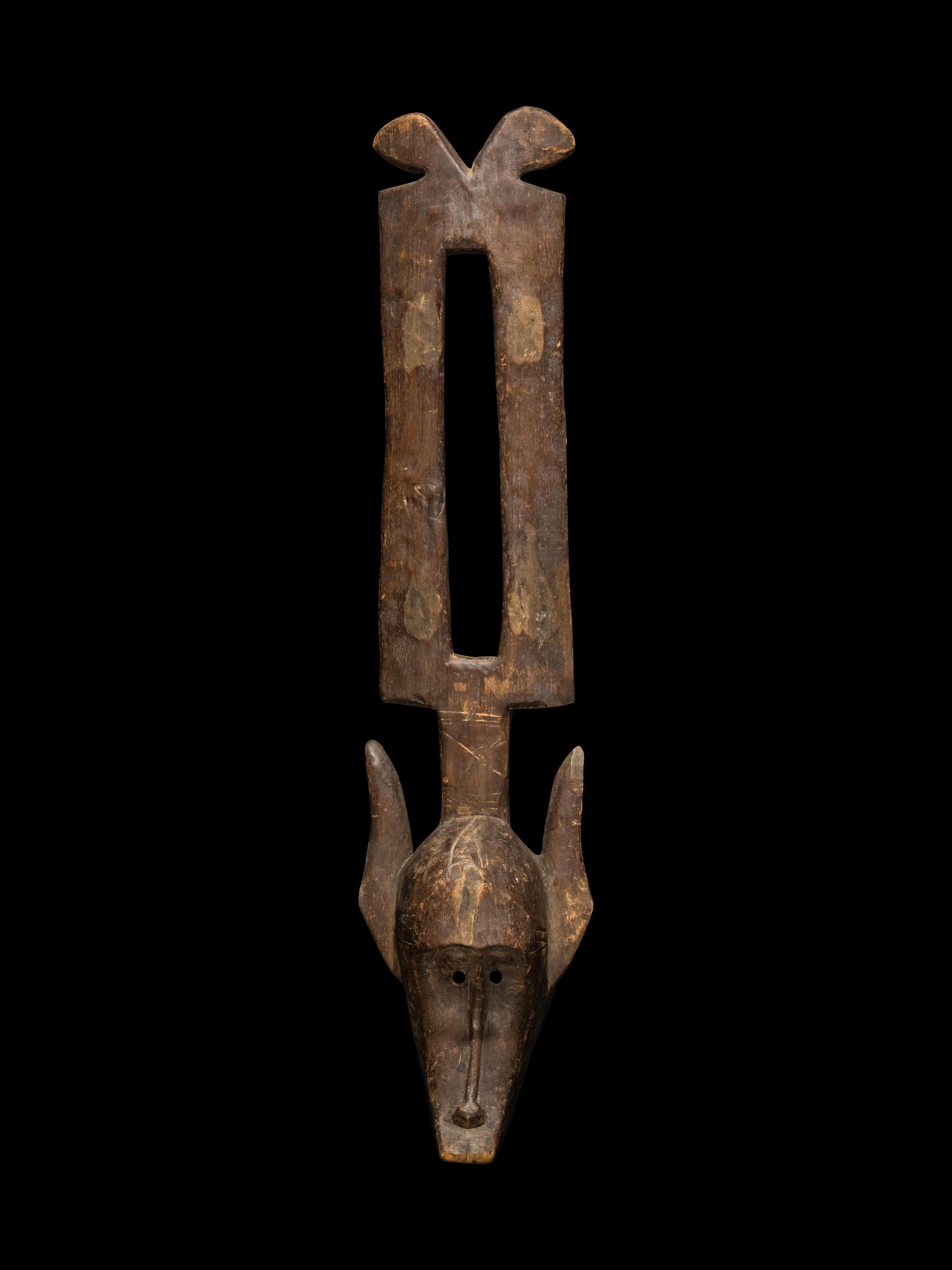 A Bamana Wood Mask