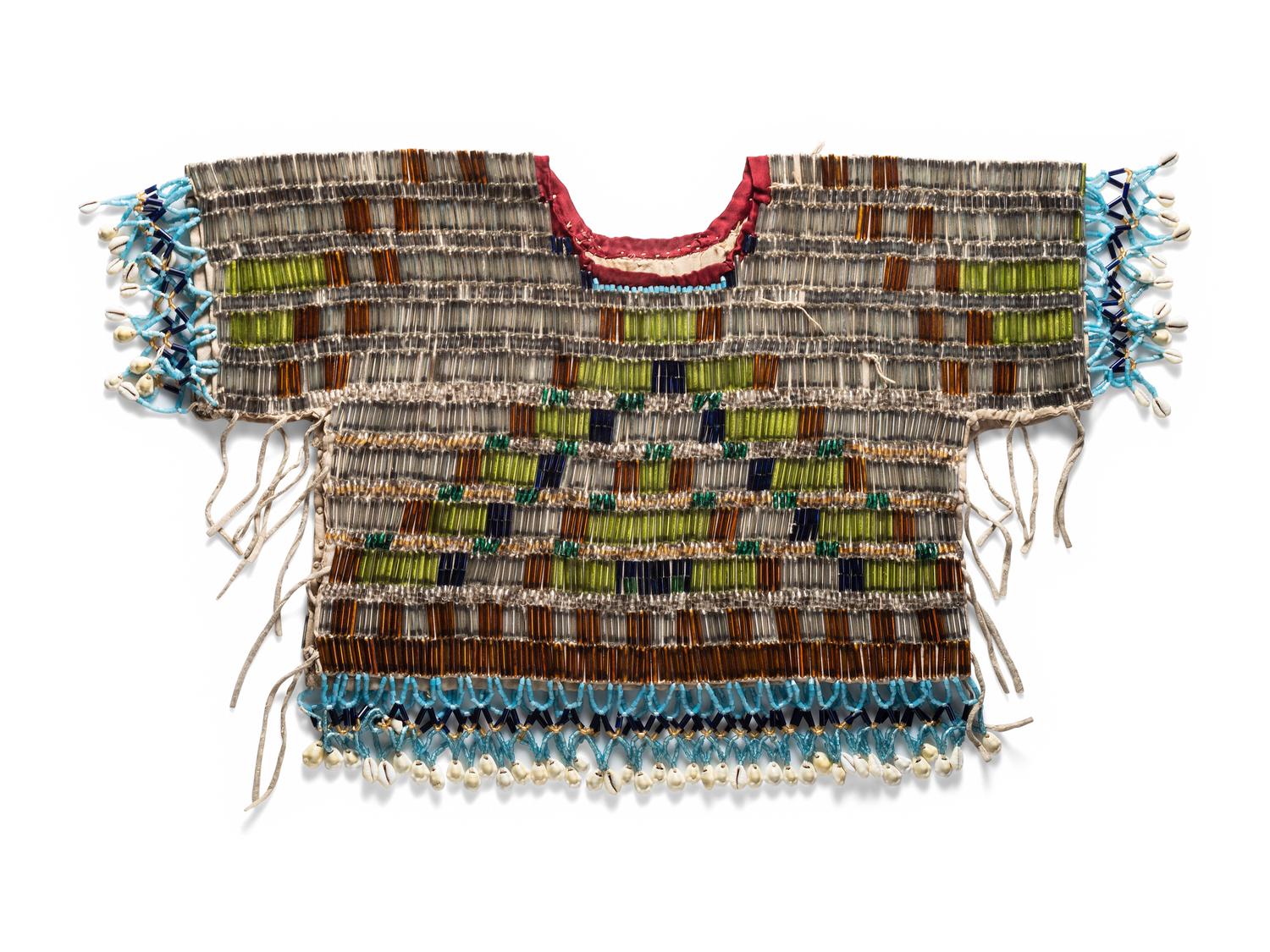 Plateau Beaded Dress Yoke