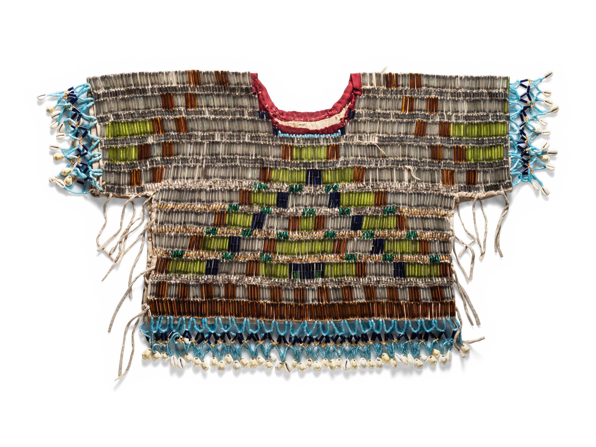 Plateau Beaded Dress Yoke