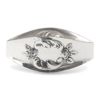 A Set of Twelve German Silver Napkin Rings