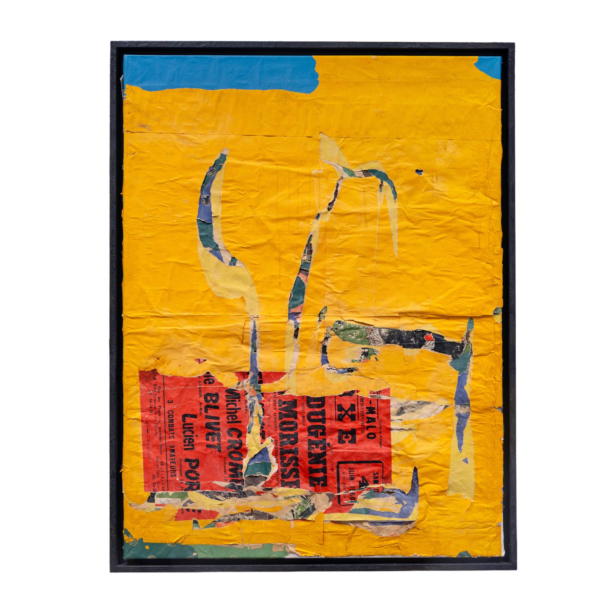 Jacques Villeglé (French,1926-2022) — Saint-Malo 4 Juin, 1960 , 1960