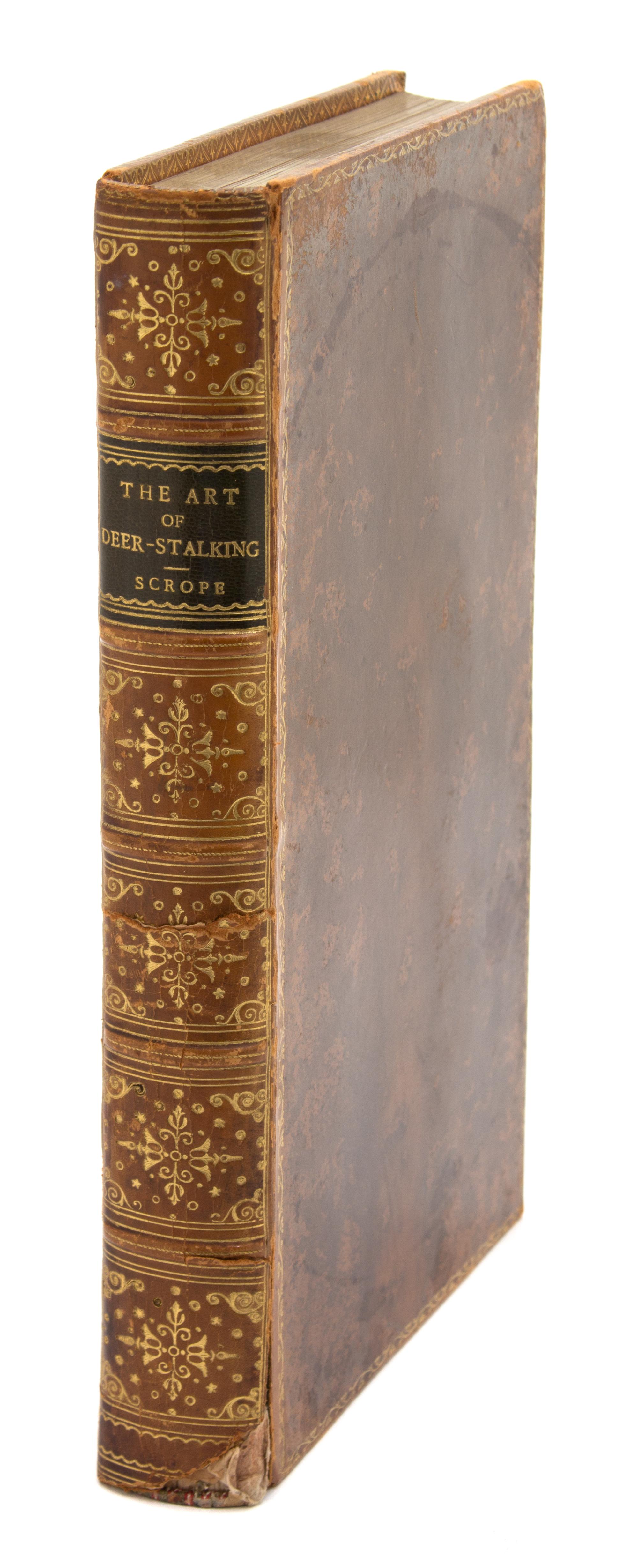 SCROPE, William (1772-1852). The Art of Deer-Stalking.