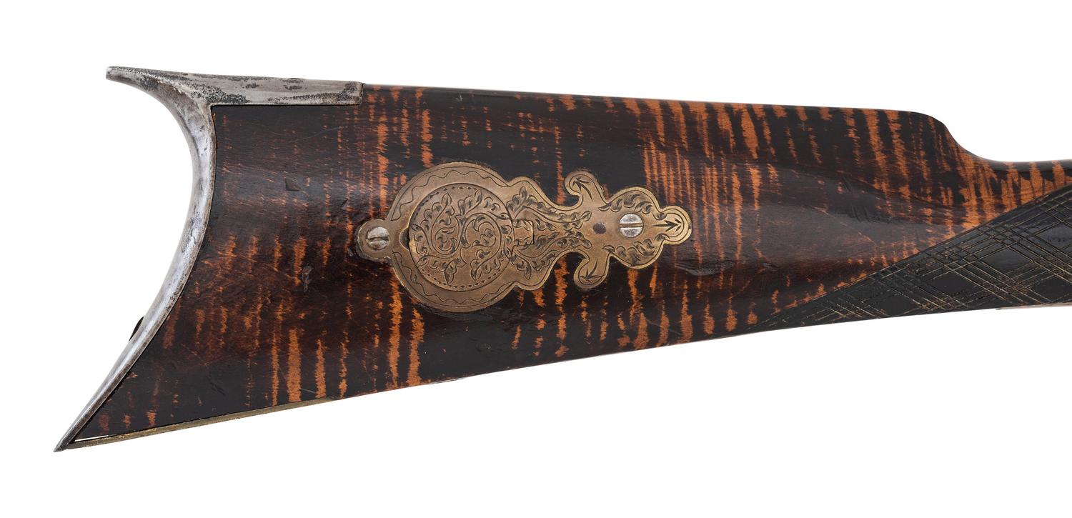 Exceptional Leman Flintlock Chief's Grade Rifle