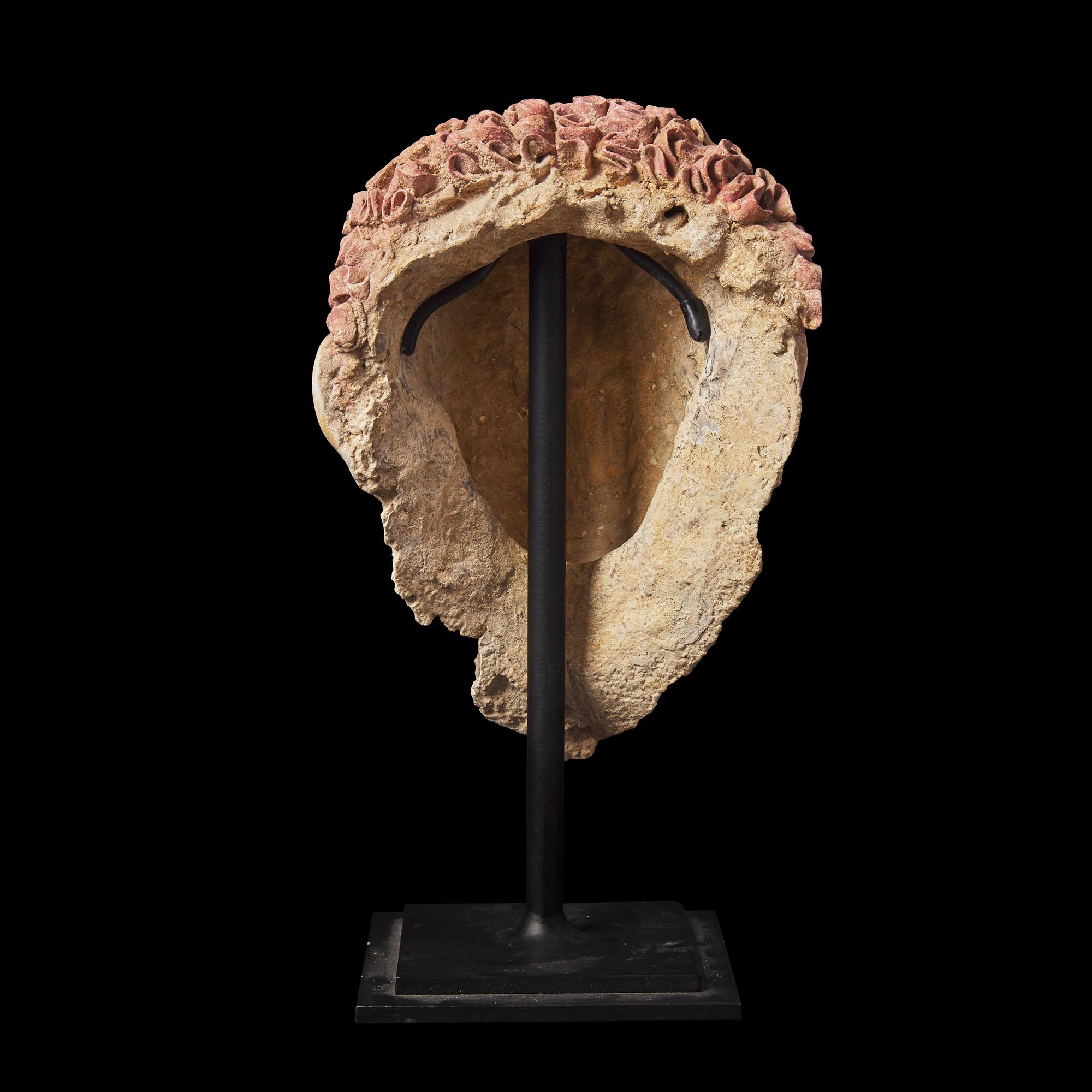 An Egyptian Cartonnage Mummy Mask