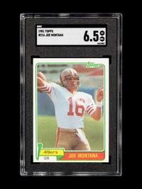 A Complete Set of 1981 Topps Football Cards Including Joe Montana Rookie Card No. 216 (SGC 6.5)