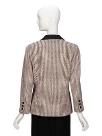 Chanel, Black & Pink Tweed Blazer