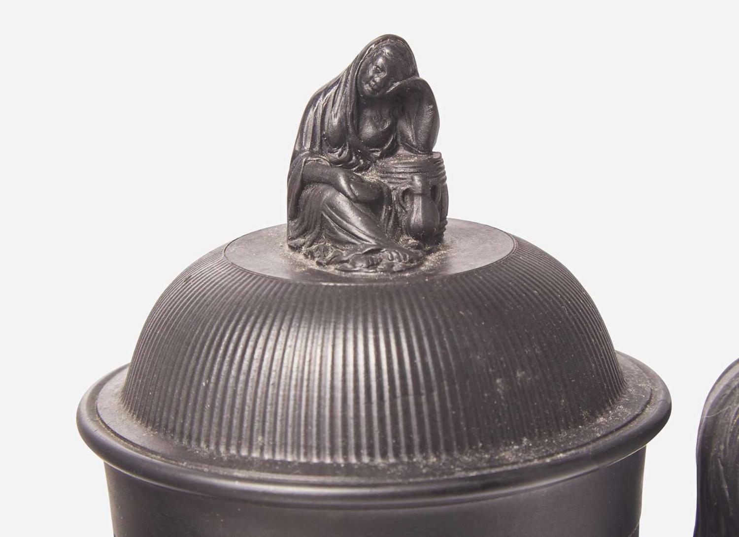 A Neale & Co. Black Basalt Coffee Pot, UK, circa 1785