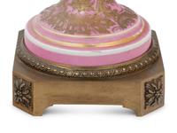 A Gilt Bronze Mounted Sèvres Style Porcelain Urn