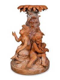 An Italian Terracotta Figural Fountain — EARLY 20TH CENTURY