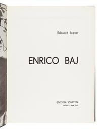 [BAJ, Enrico (1924-2003)]. JAGUER, Edouard. Enrico Baj. Milan and New York: Edizioni Schettini, 1956.