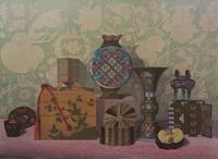 Four Colored Engravings Sight size 10 1/2 x 13 1/2 inches. — 19TH CENTURY