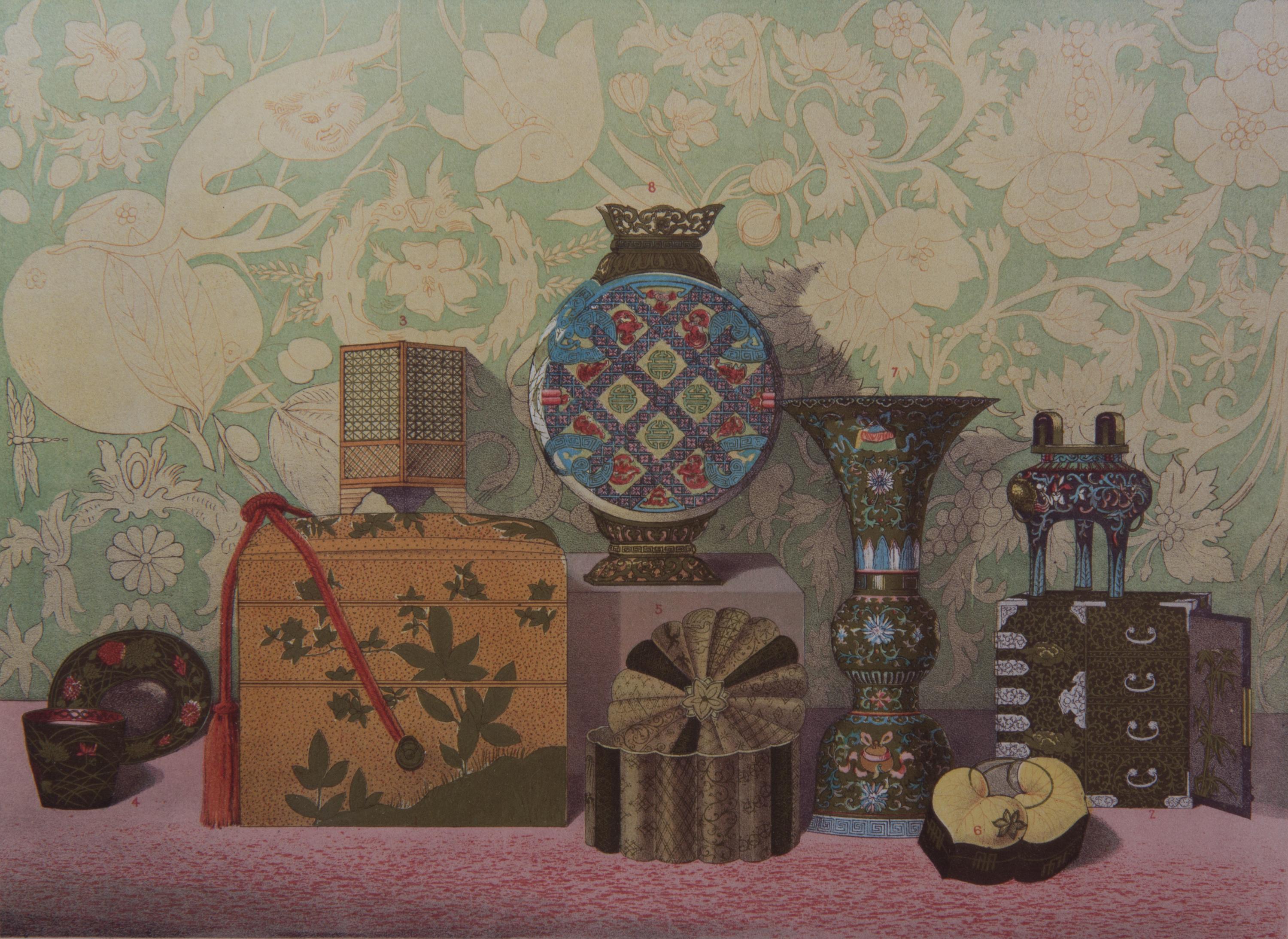 Four Colored Engravings Sight size 10 1/2 x 13 1/2 inches. — 19TH CENTURY
