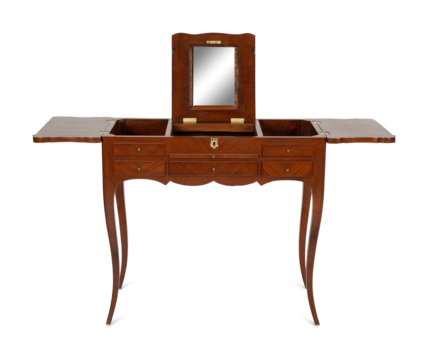 A Louis XV Style Provincial Dressing Table