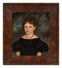 Artist Unknown, (American/British, 19th Century), Portraits of a Mother, Father and Children (four works)