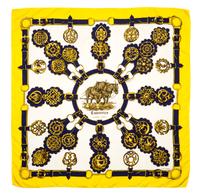 An Hermes 90cm Silk Scarf, 36"x36".