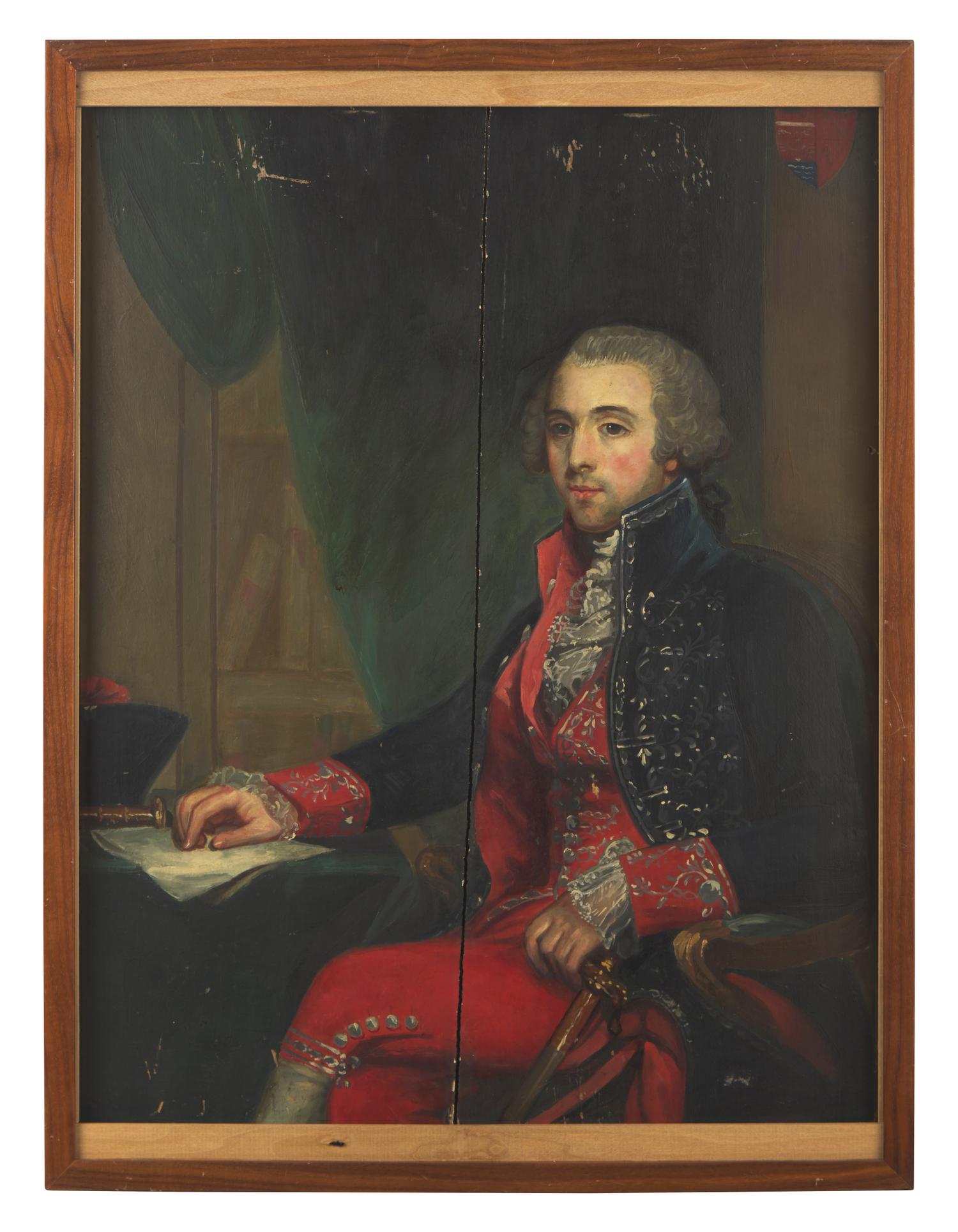 After Gilbert Stuart (1755-1828), A Pair Of Portraits: Don Josef And Dona Matilda Stoughton De Jaudenes Y Nebot