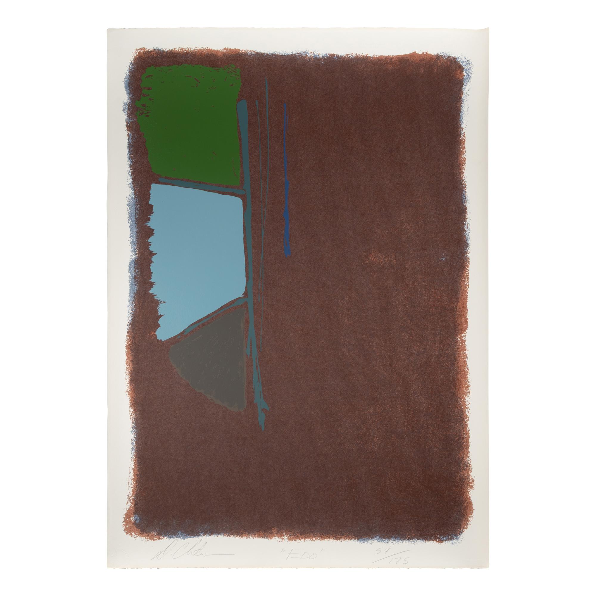Dan Christenson (American, 1942-2007) — Delta Leader, Edo, Kanagana, and Kansas City (four works)