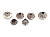 Miniature Silver Seed Jars