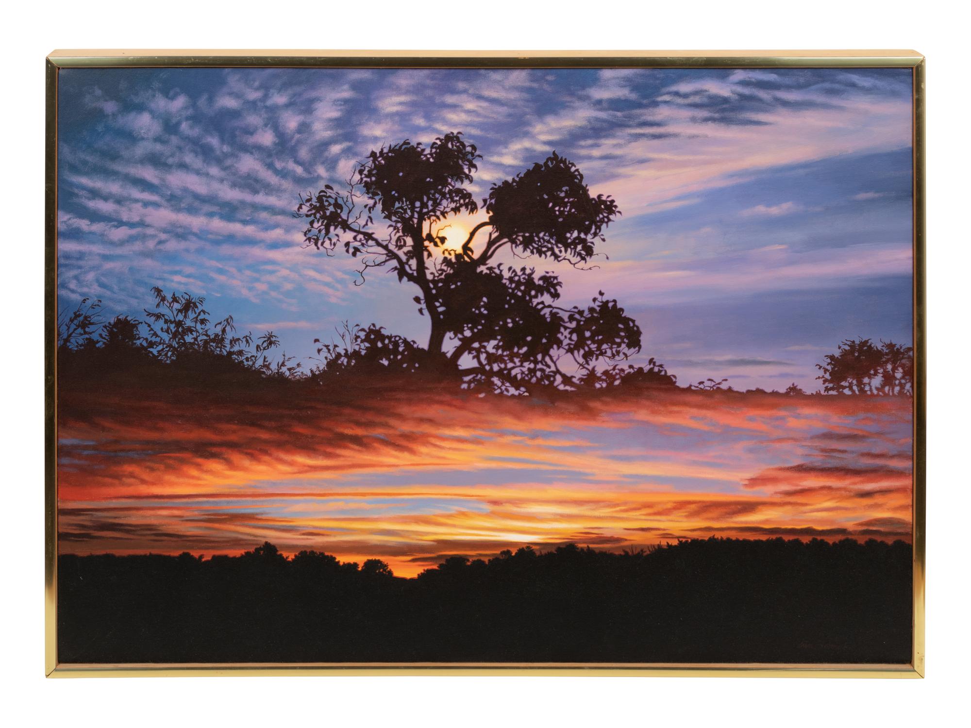 Transparent Barricades: Sunset and Moonrise