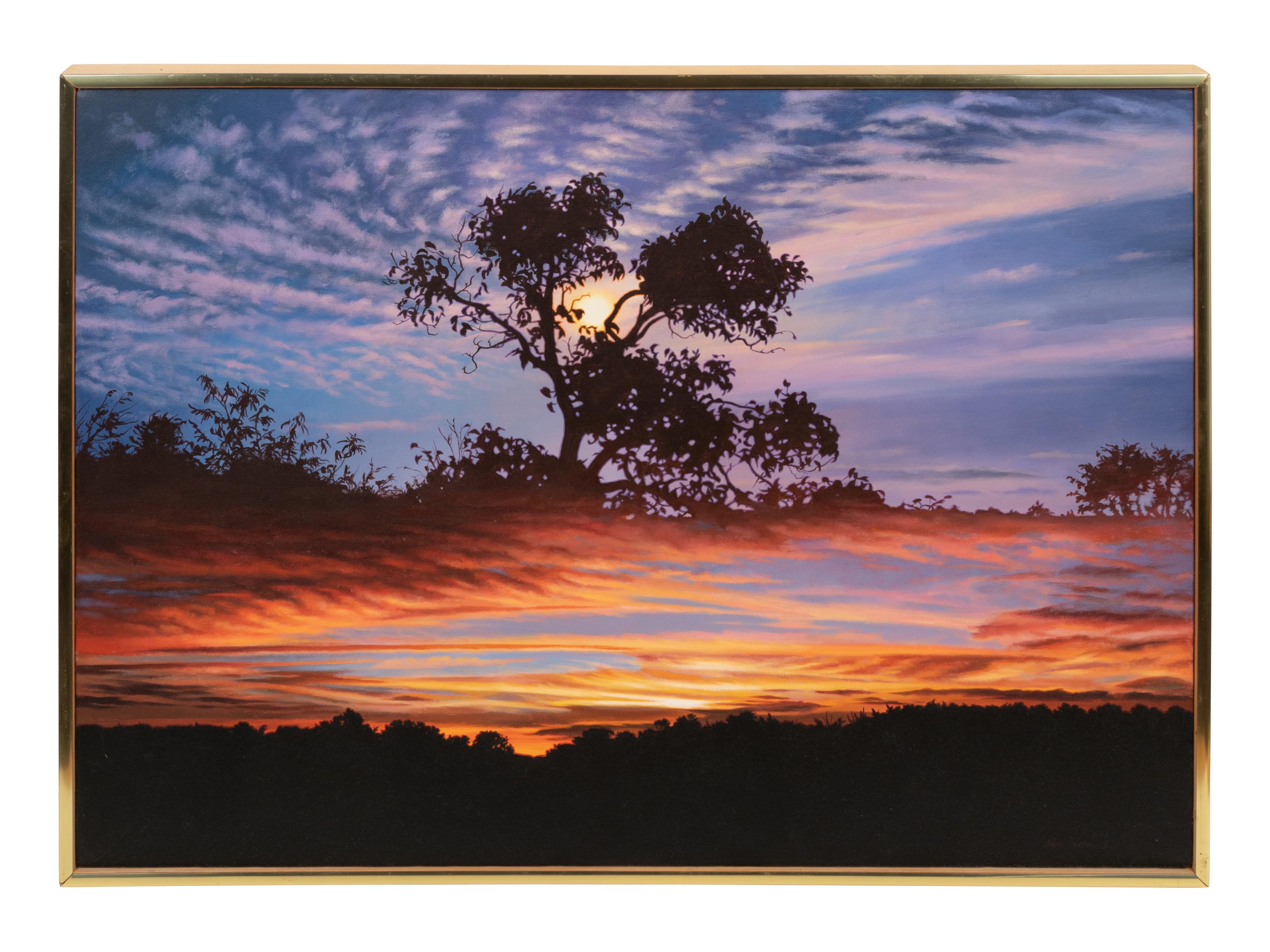 Transparent Barricades: Sunset and Moonrise