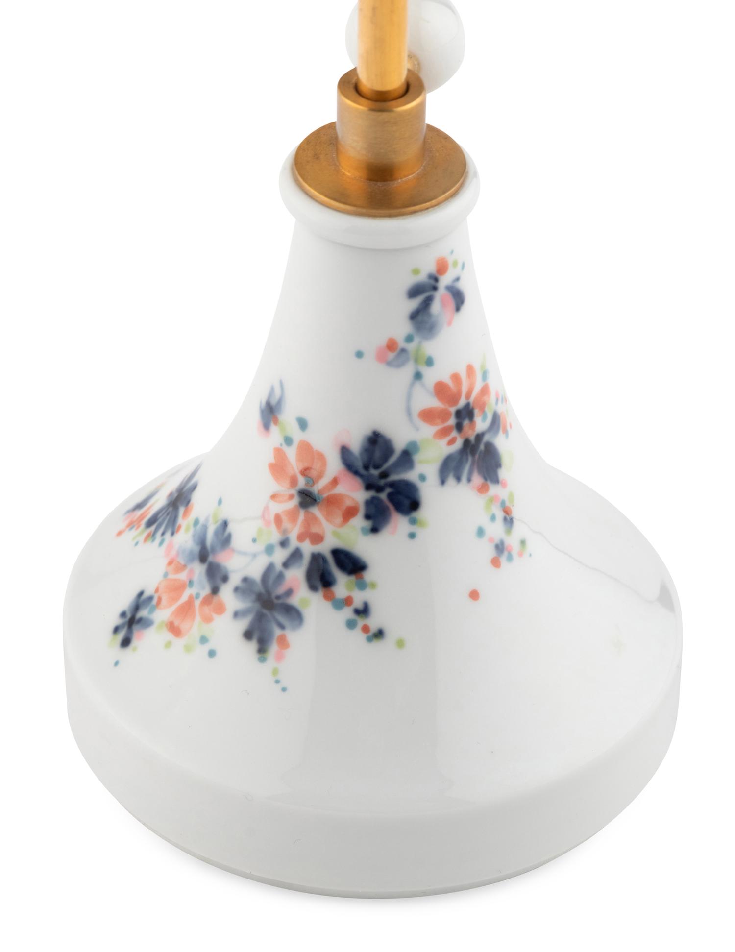 A Meissen Porcelain Table Screen
