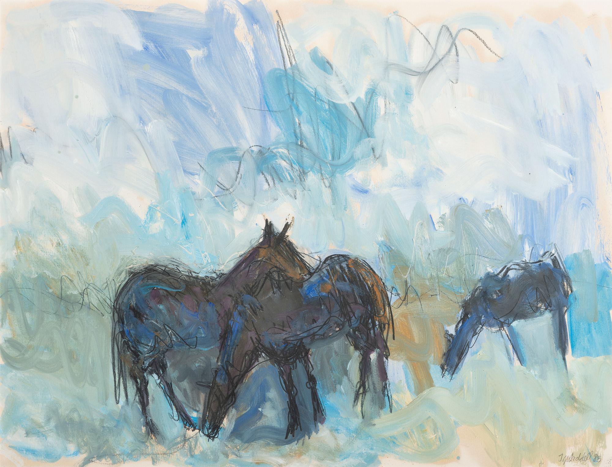 Three Black Horses