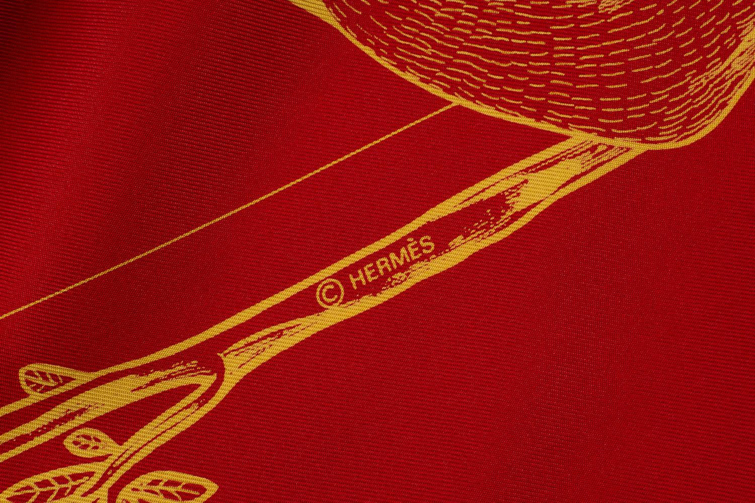A Group of Four Hermès Scarves