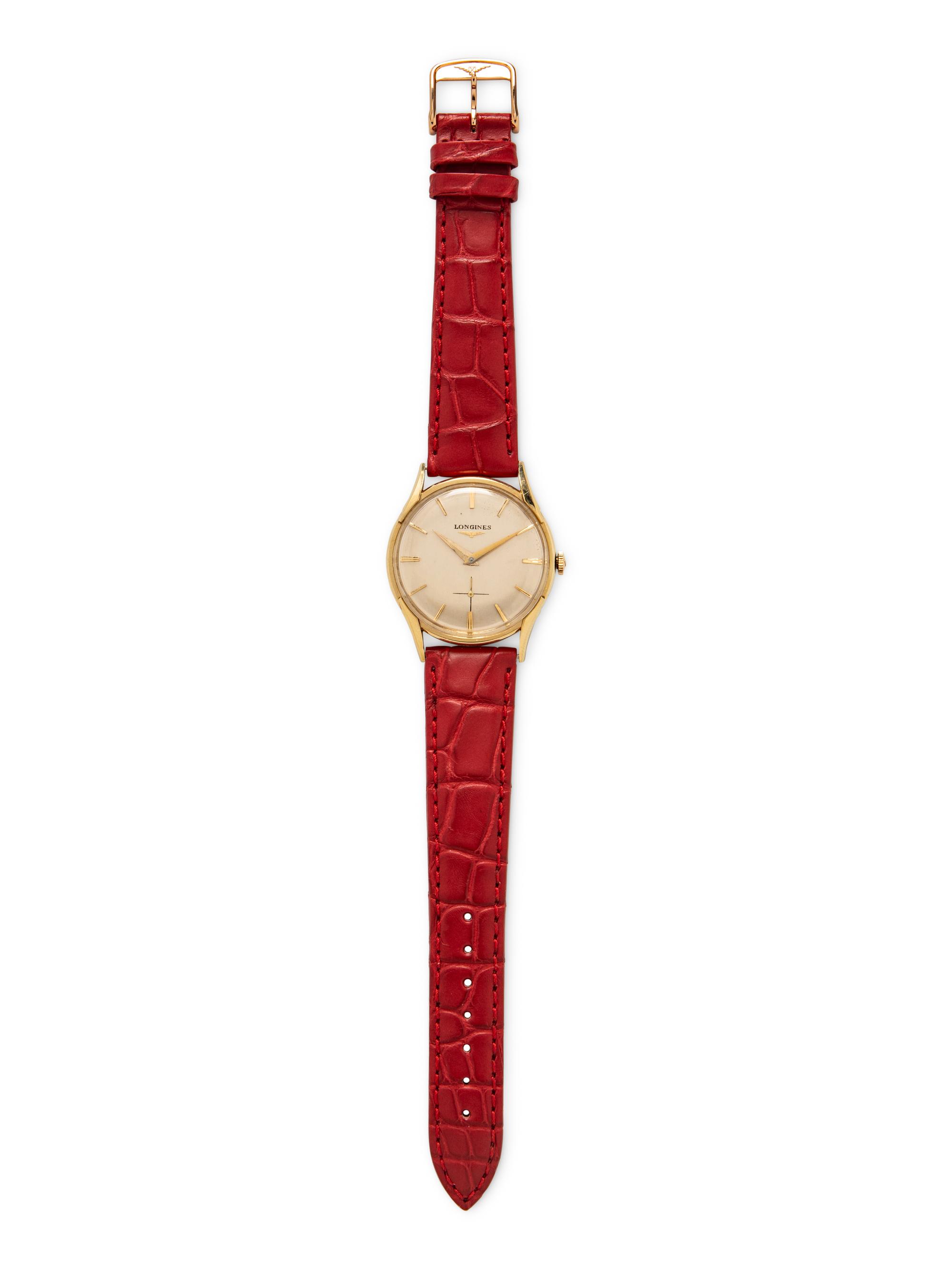 LONGINES, 14K YELLOW GOLD WATCH