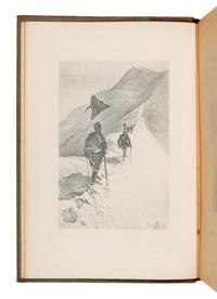 CONWAY, William Martin, Sir (1856-1937). The Alps from End to End. London: Constable, 1895.
