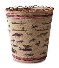 Nuu-chah-nulth Polychrome Basket
