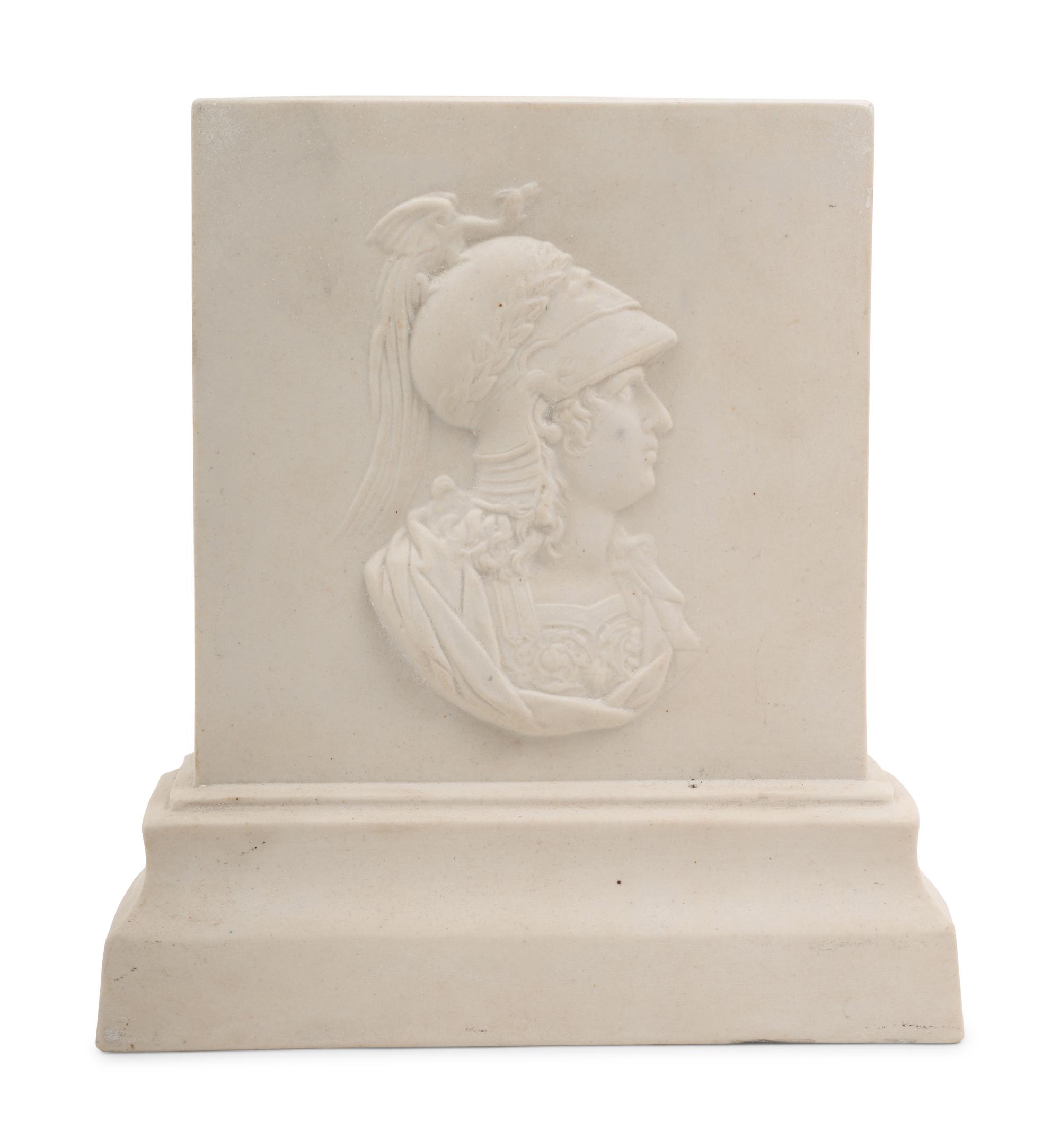 Three Composition Busts and a Pair of Bookends