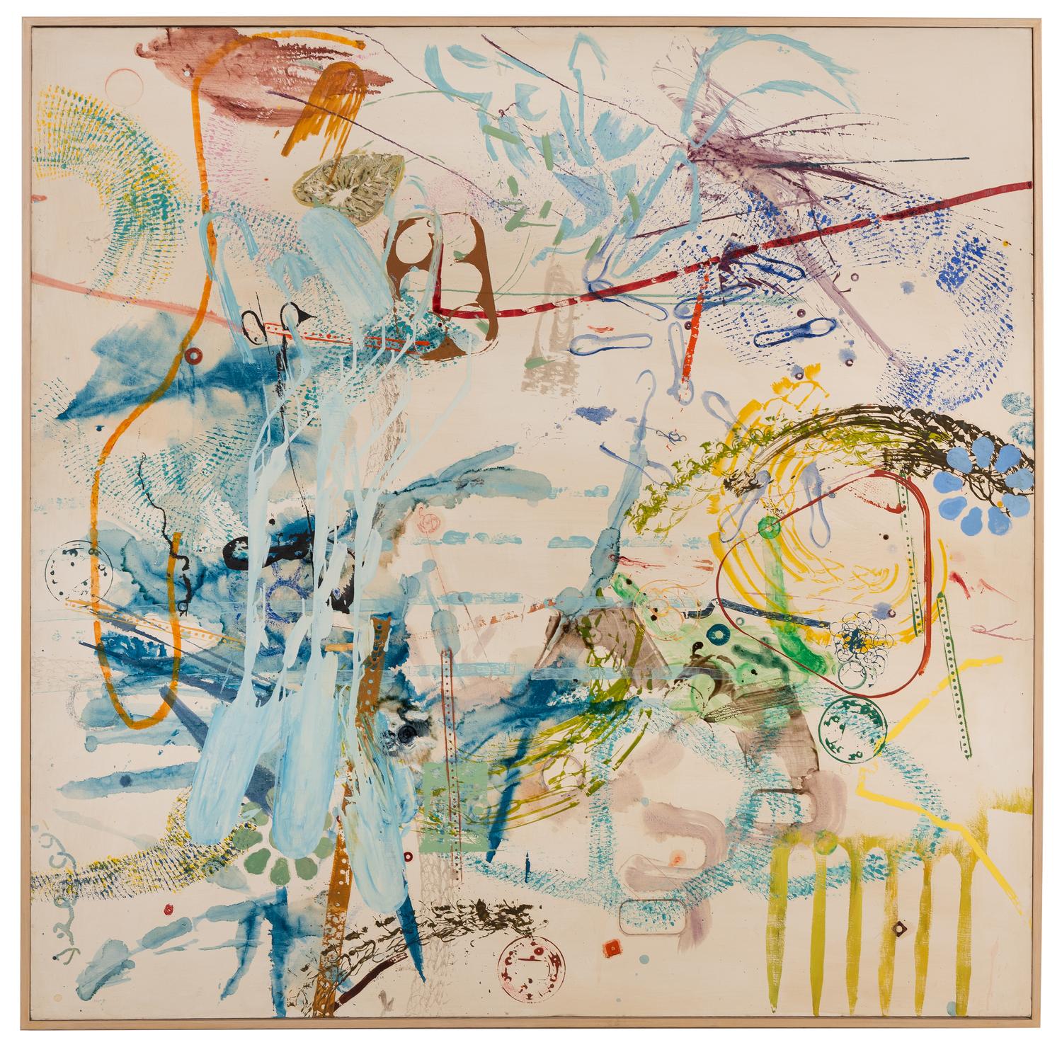 Grate #6 (Blue and Green), 1993