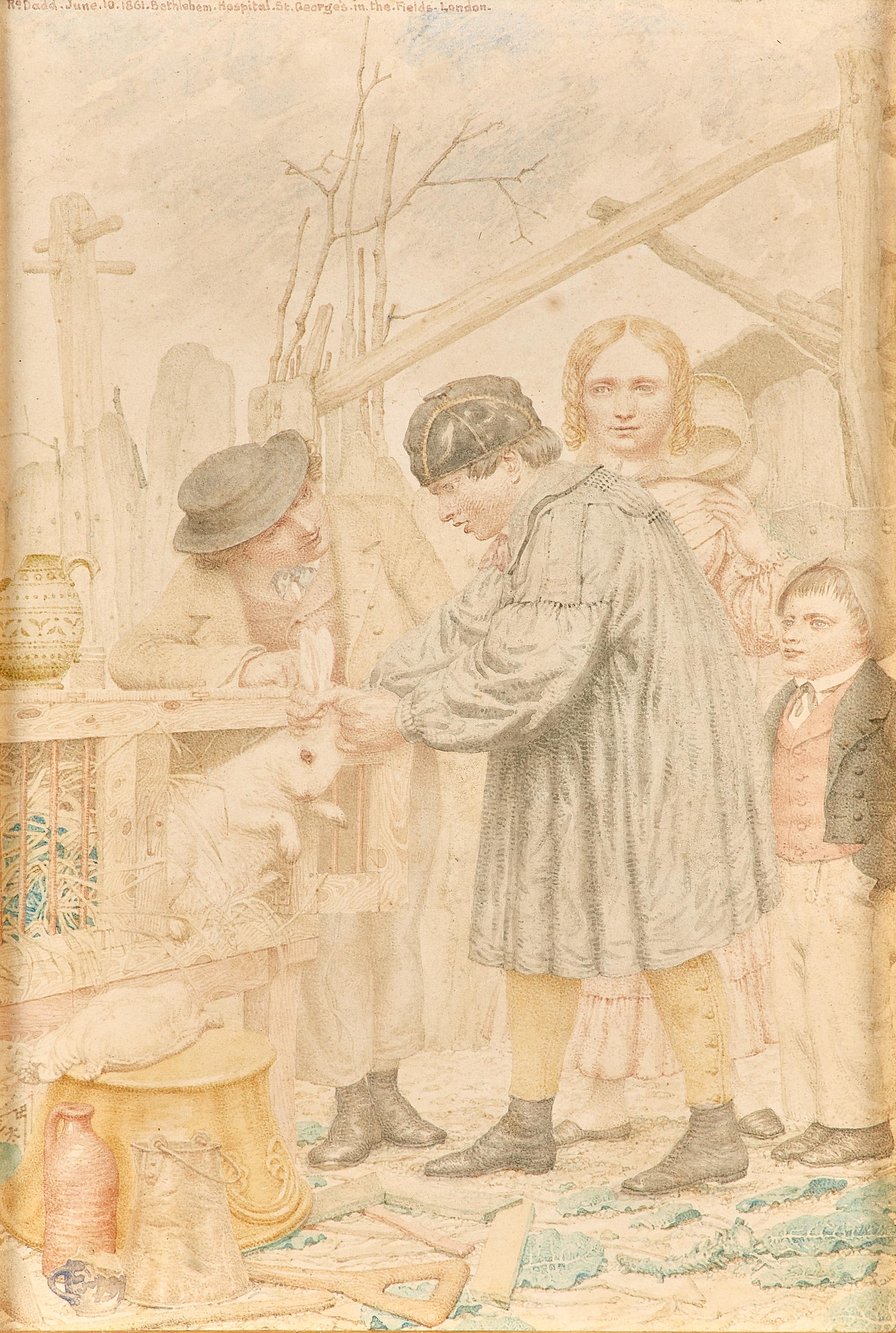 The Rabbit Hutch , 1861