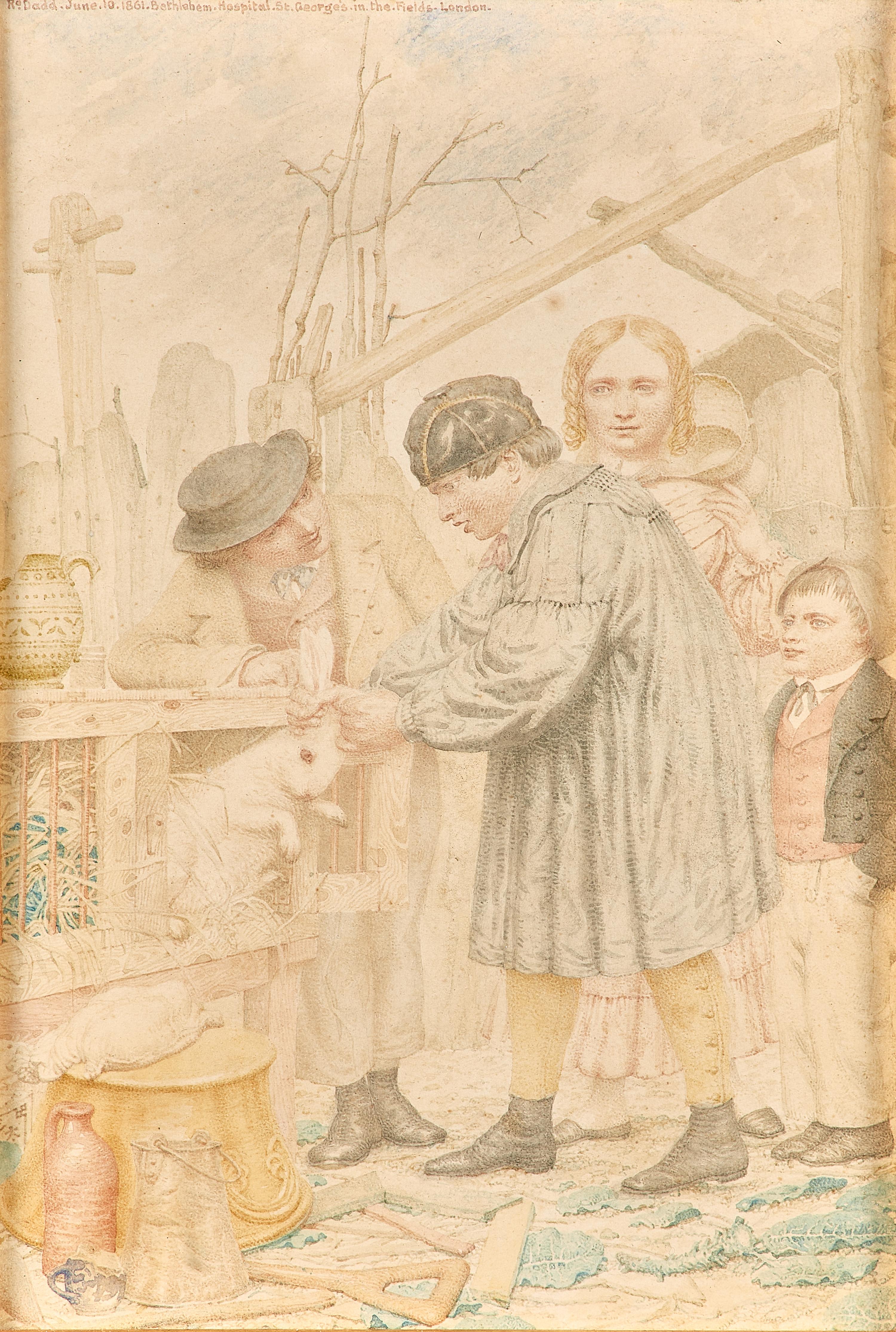 The Rabbit Hutch , 1861