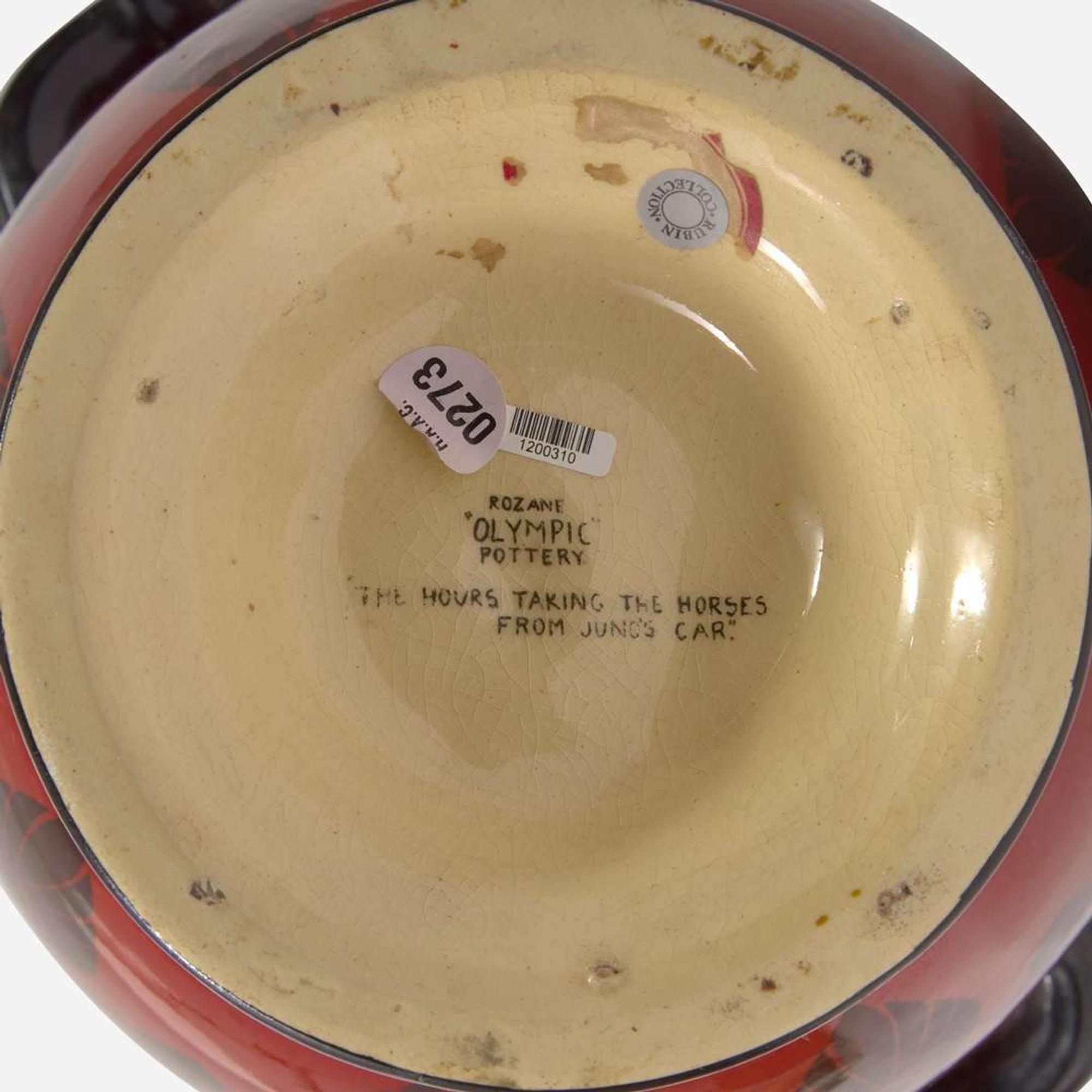 Roseville Pottery (American, active 1890-1954) Rare Rozane Olympic Hydria, USA, circa 1910