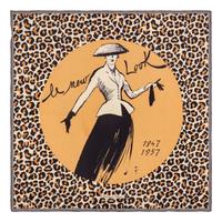 Christian Dior, Two Printed Silk Scarves & Fringed Shawl
