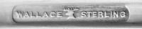 An American Silver Flatware Service, Wallace Silversmiths, Wallingford, CT, Grand Colonial pattern, comprising: 6 dinner knives 6 lunch